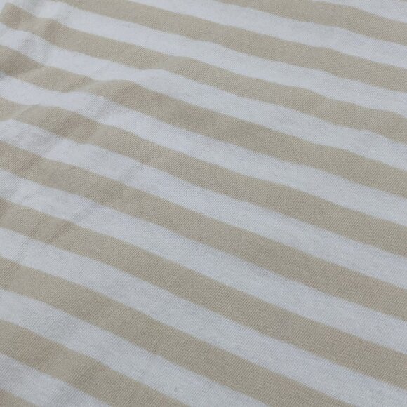 KULE Women's Size Small Cream White Striped Long Sleeve Shirt Cotton - Picture 8 of 12